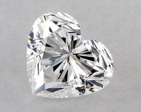 GIA 1.02 Carat F-VS1 Very Good Cut Heart Diamond