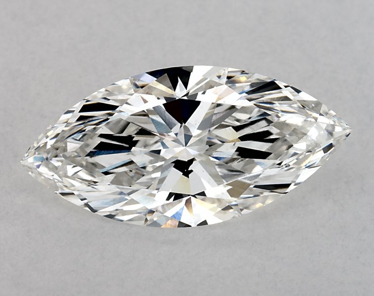 2.86 carat marquise diamond, F VS1