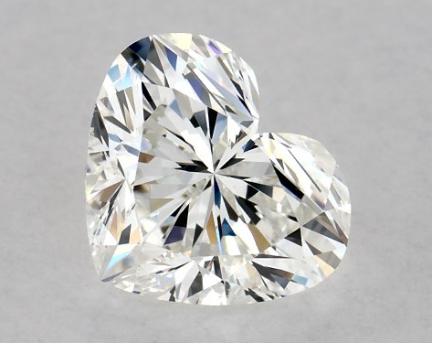 GIA 1.00 Carat H-VS2 Ideal Cut Heart Diamond