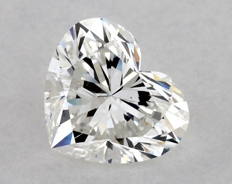 GIA 1.00 Carat H-VS2 Ideal Cut Heart Diamond