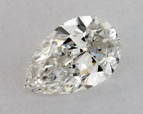 GIA 1.01 Carat H-VS2 Ideal Cut Pear Diamond
