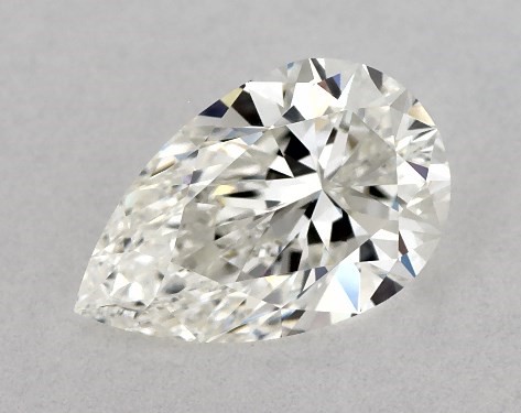 GIA 1.00 Carat H-VVS1 Very Good Cut Pear Diamond
