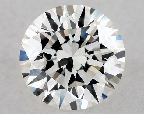 GIA 1.00 Carat H-VVS1 Excellent Cut Round Diamond