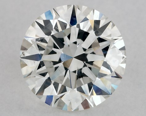 GIA 1.03 Carat H-SI2 Excellent Cut Round Diamond