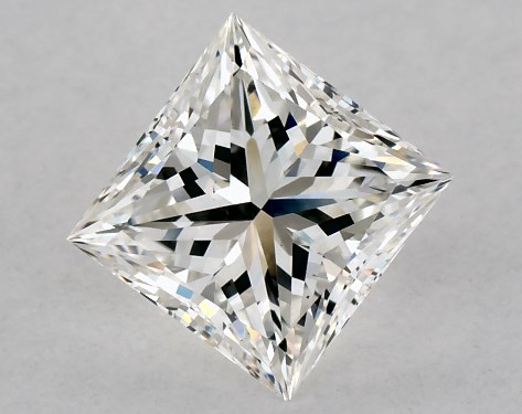 GIA 1.01 Carat H-VS2 Ideal Cut Princess Diamond