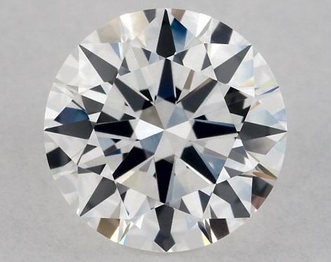 GIA 1.01 Carat H-VVS1 Excellent Cut Round Diamond