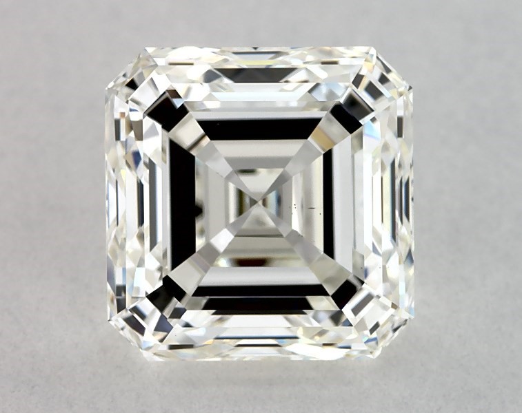 4.02 carat asscher diamond, I VS1