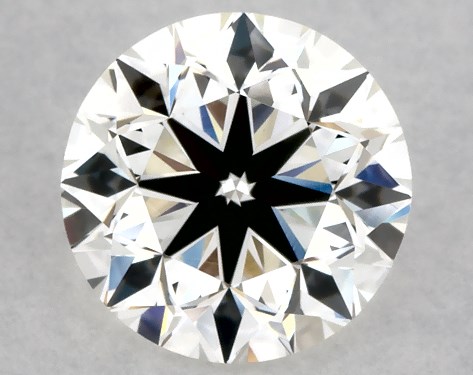 GIA 1.00 Carat H-VVS2 Very Good Cut Round Diamond