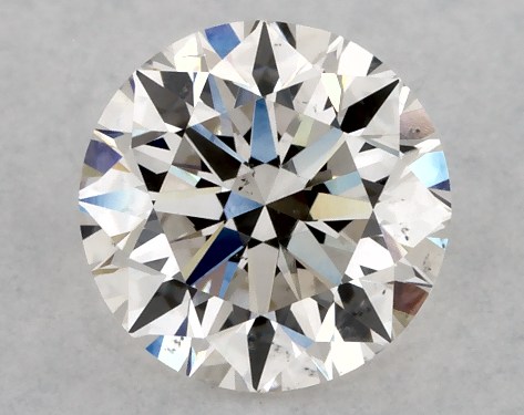 GIA 0.75 Carat H-SI1 Excellent Cut Round Diamond
