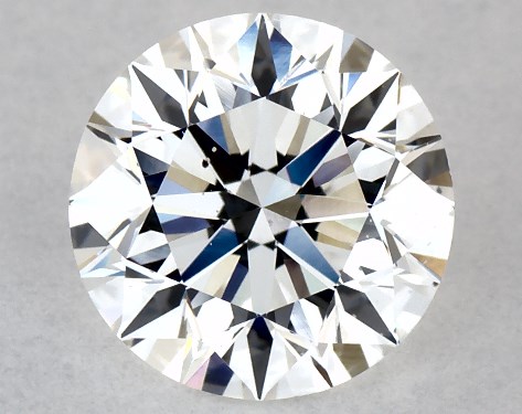 GIA 1.00 Carat F-VS2 Excellent Cut Round Diamond