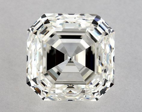 IGI 2.01 Carat H-VVS2 Very Good Cut Asscher Diamond