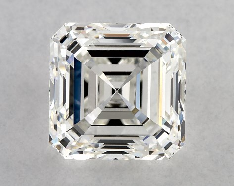 GIA 2.01 Carat H-VS1 Very Good Cut Asscher Diamond