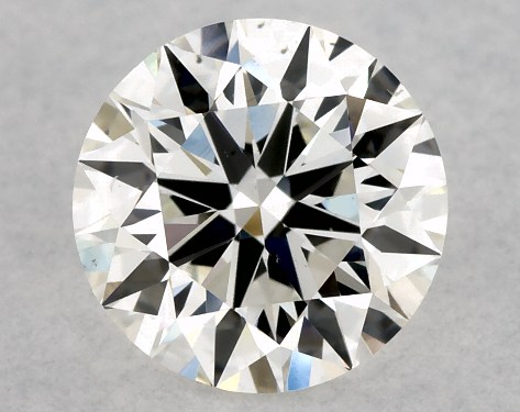 GIA 0.80 Carat H-SI1 Excellent Cut Round Diamond