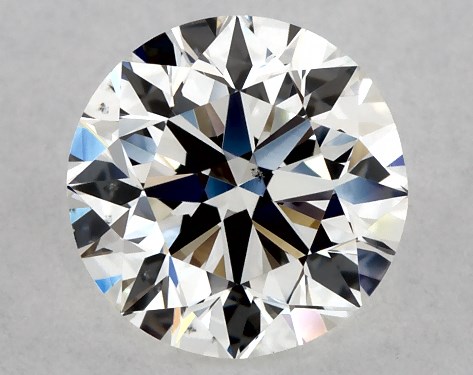 GIA 1.00 Carat H-VS2 Excellent Cut Round Diamond
