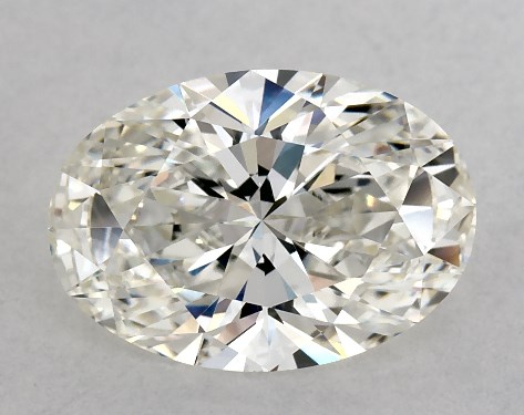 IGI 2.05 Carat G-VVS1 Excellent Cut Oval Lab-Grown Diamond
