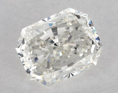 GIA 1.01 Carat G-VS2 Ideal Cut Radiant Diamond