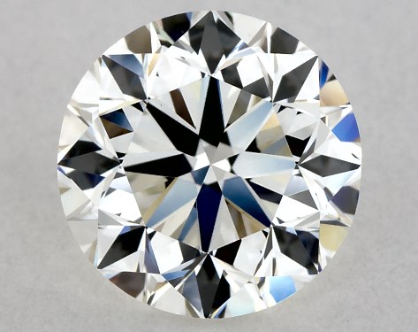 GIA 1.00 Carat H-VVS2 Very Good Cut Round Diamond