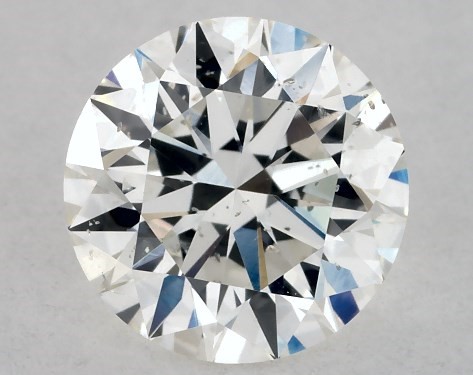 GIA 1.00 Carat H-SI2 Excellent Cut Round Diamond
