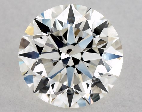 GIA 1.01 Carat H-SI2 Excellent Cut Round Diamond