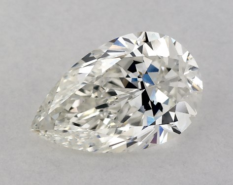 GIA 1.00 Carat H-VS2 Very Good Cut Pear Diamond