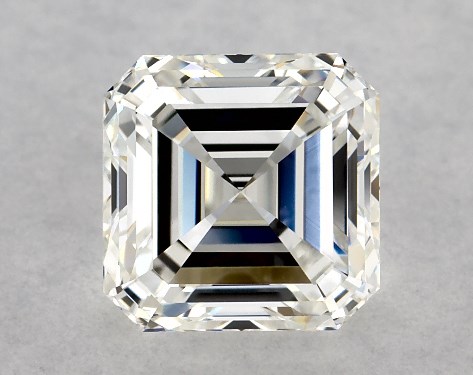 GIA 1.01 Carat H-VVS1 Very Good Cut Asscher Diamond