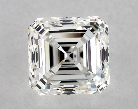 GIA 1.01 Carat H-VS1 Very Good Cut Asscher Diamond