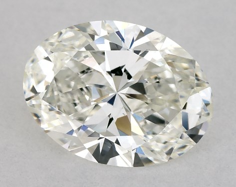 GIA 1.00 Carat H-VS2 Very Good Cut Oval Diamond