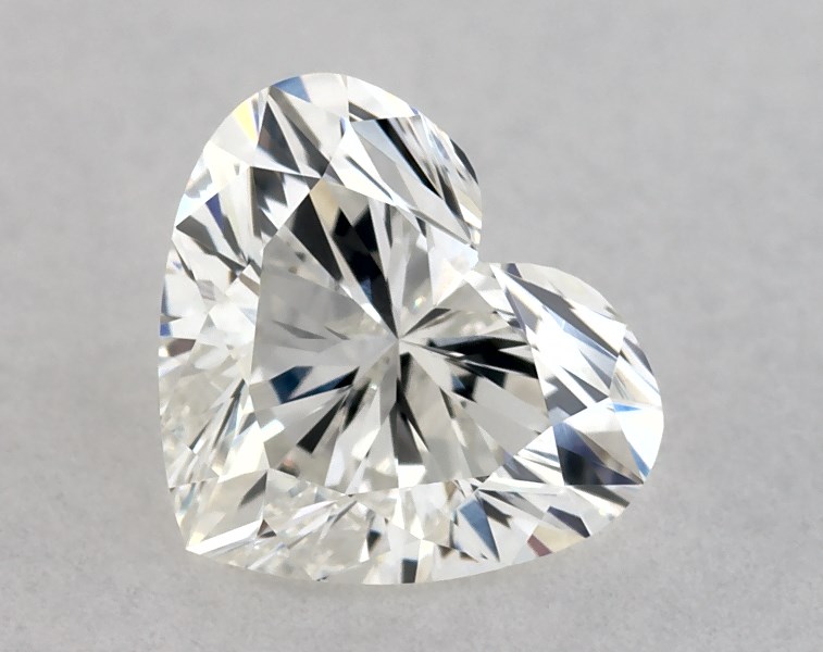 0.64 carat heart diamond, I VS2
