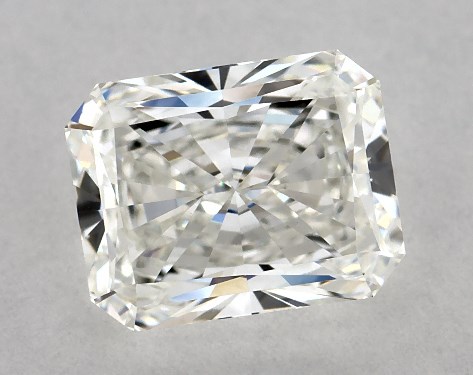 GIA 1.00 Carat H-VS2 Ideal Cut Radiant Diamond
