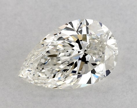 GIA 1.01 Carat H-VS2 Very Good Cut Pear Diamond