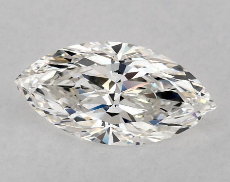 GIA 1.09 Carat H-IF Ideal Cut Marquise Diamond