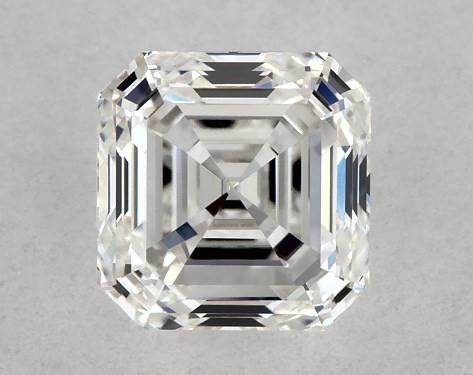 GIA 0.76 Carat H-VVS2 Very Good Cut Asscher Natural Diamond