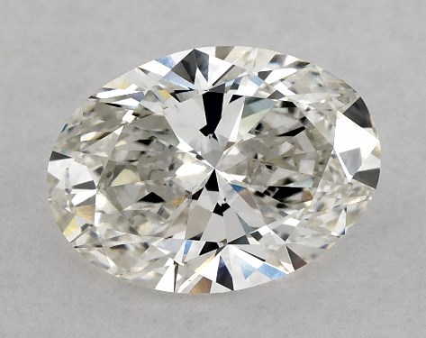 IGI 2.00 Carat G-VS1 Very Good Cut Oval Lab-Grown Diamond