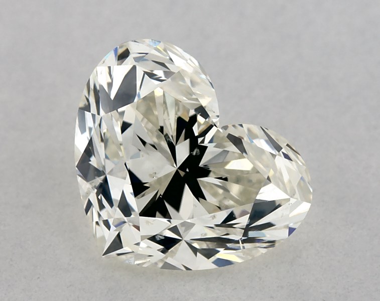 2.01 carat heart diamond, I SI1