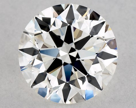 GIA 1.00 Carat H-VS1 Excellent Cut Round Diamond