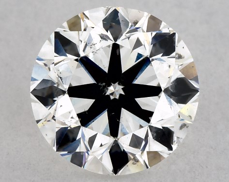 GIA 1.01 Carat H-SI2 Very Good Cut Round Diamond