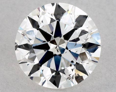 GIA 1.01 Carat H-SI2 Excellent Cut Round Natural Diamond