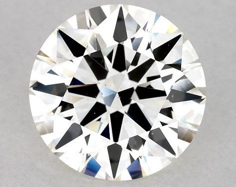 GIA 4.02 Carat H-VS2 Excellent Cut Round Diamond