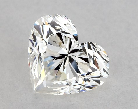 GIA 1.02 Carat G-VVS2 Very Good Cut Heart Diamond