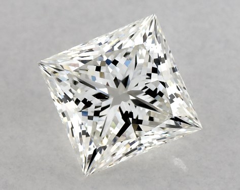 GIA 1.03 Carat H-VS2 Ideal Cut Princess Diamond