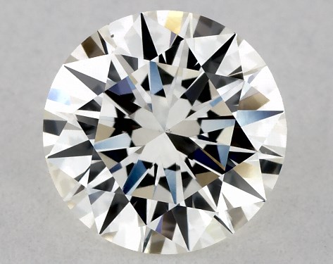 GIA 1.01 Carat H-VS2 Excellent Cut Round Diamond