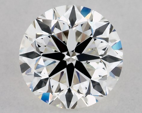 GIA 1.00 Carat H-VS2 Very Good Cut Round Diamond