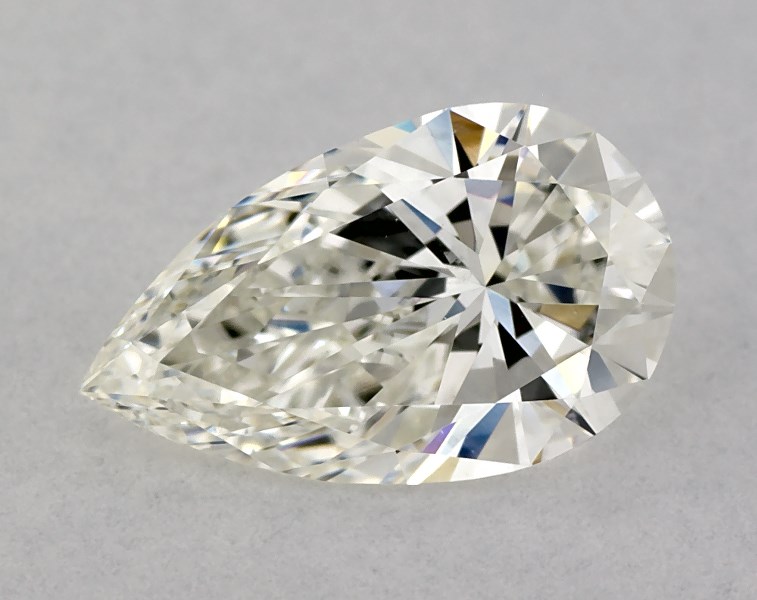 0.61 carat pear diamond, I SI1