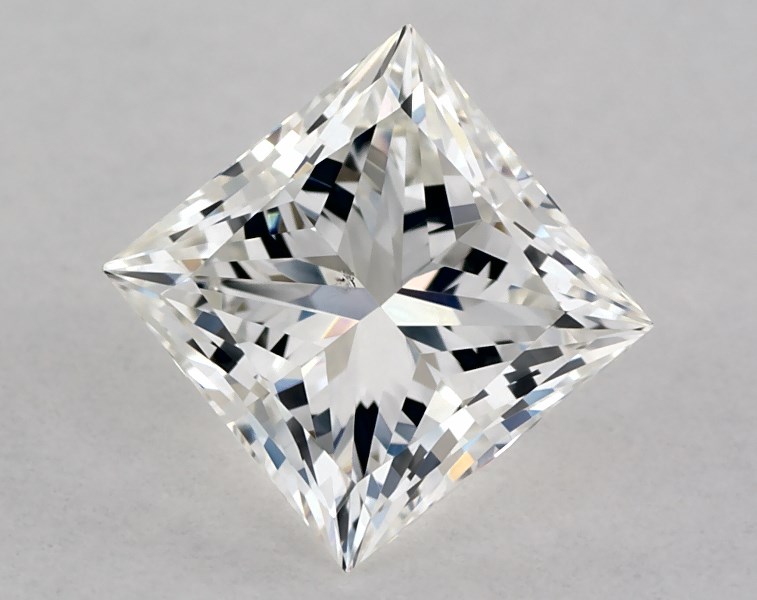 0.7 carat princess diamond, I SI1