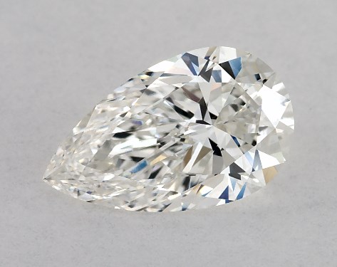 GIA 1.03 Carat H-VS2 Ideal Cut Pear Diamond