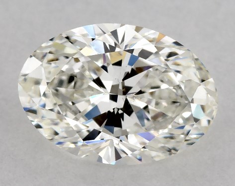 GIA 1.01 Carat H-VS2 Ideal Cut Oval Diamond