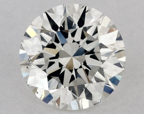 GIA 0.74 Carat H-SI1 Excellent Cut Round Diamond