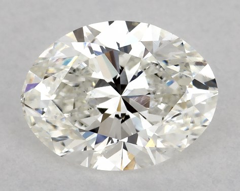 GIA 1.00 Carat H-VS2 Very Good Cut Oval Diamond