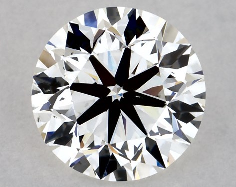 GIA 1.00 Carat H-VS2 Very Good Cut Round Diamond