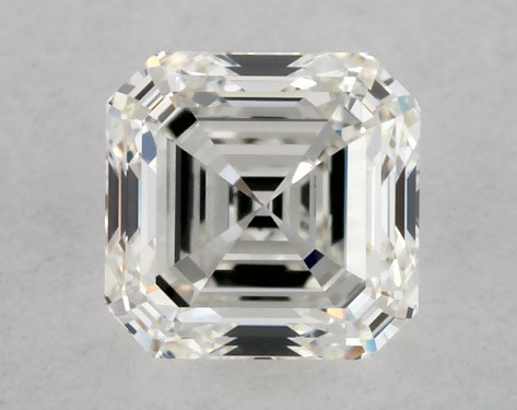 GIA 1.00 Carat H-VVS2 Very Good Cut Asscher Diamond